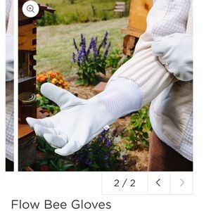Flow Hive Bee Gloves Size 2XL, Beekeeping gloves, NWT